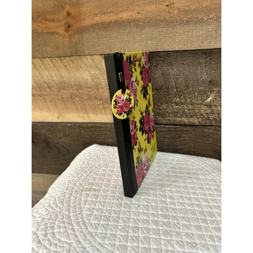 Betsey Johnson XOX Roses Journal Hardback Book Lined Blank 8-1/4